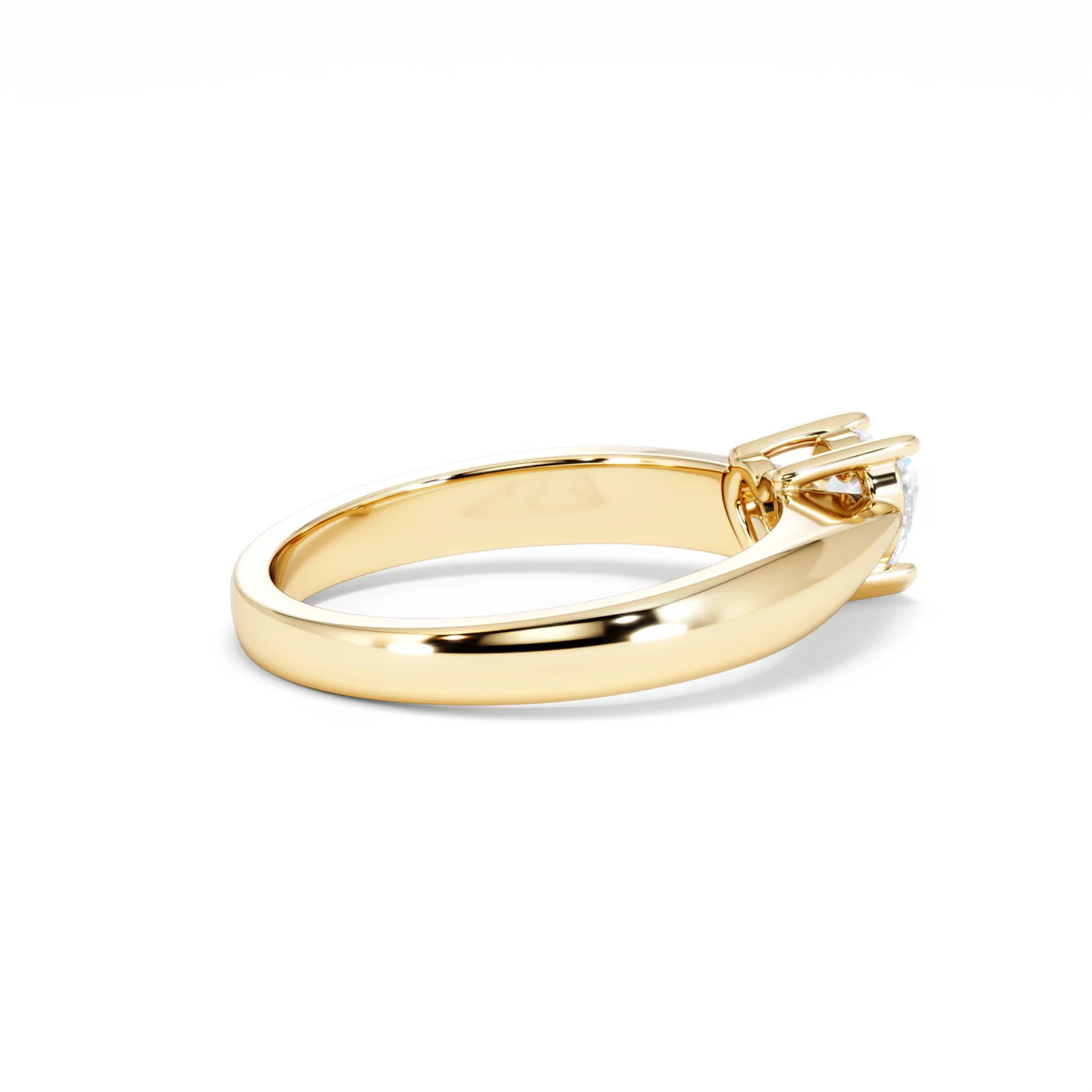 Naomi Heart Cut Lab Diamond Engagement Ring 0.50ct H/SI in 9k Gold - Image 35