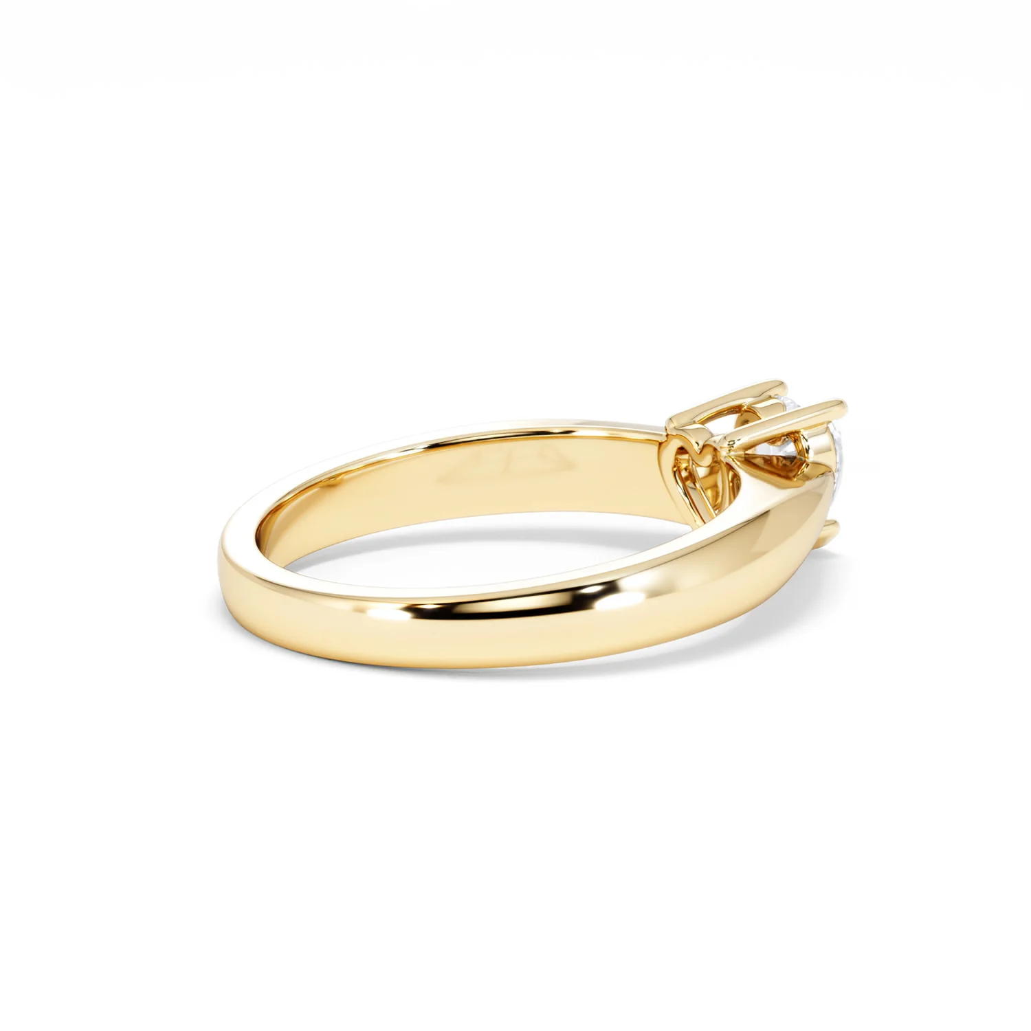 Naomi Heart Cut Lab Diamond Engagement Ring 0.50ct H/SI in 9k Gold - Image 37