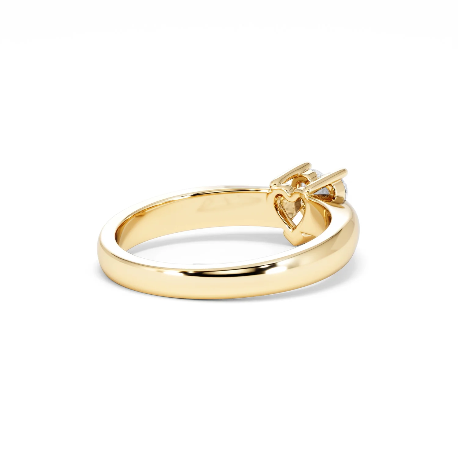 Naomi Heart Cut Lab Diamond Engagement Ring 0.50ct H/SI in 9k Gold - Image 41