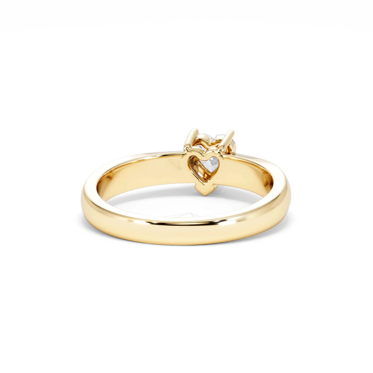 Naomi Heart Cut Lab Diamond Engagement Ring 0.50ct H/SI in 9k Gold - Image 47