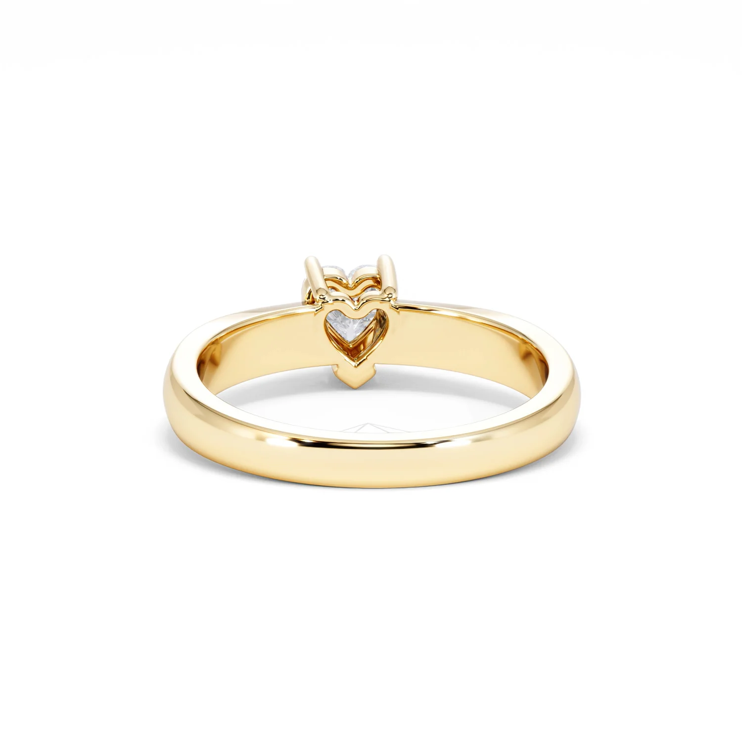 Naomi Heart Cut Lab Diamond Engagement Ring 0.50ct H/SI in 9k Gold - Image 51