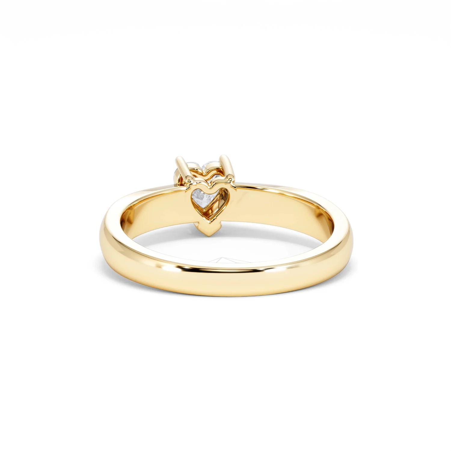Naomi Heart Cut Lab Diamond Engagement Ring 0.50ct H/SI in 9k Gold - Image 52
