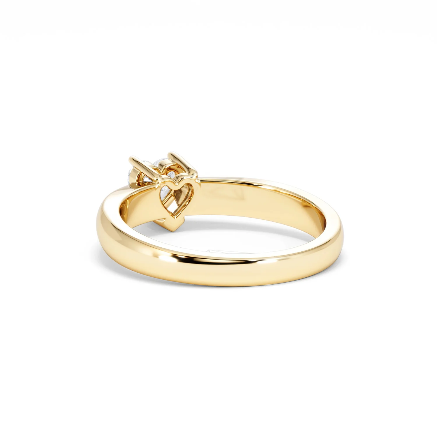 Naomi Heart Cut Lab Diamond Engagement Ring 0.50ct H/SI in 9k Gold - Image 56