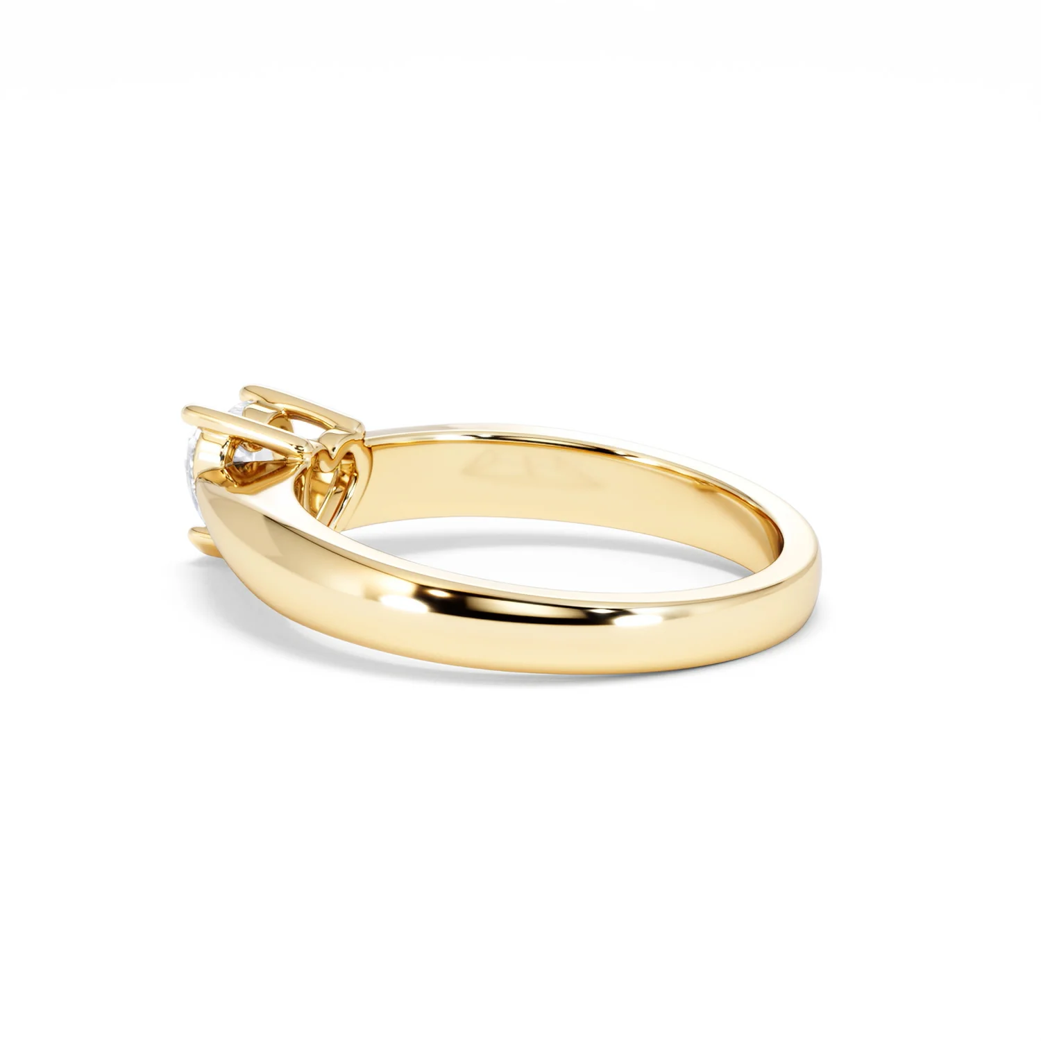 Naomi Heart Cut Lab Diamond Engagement Ring 0.50ct H/SI in 9k Gold - Image 63