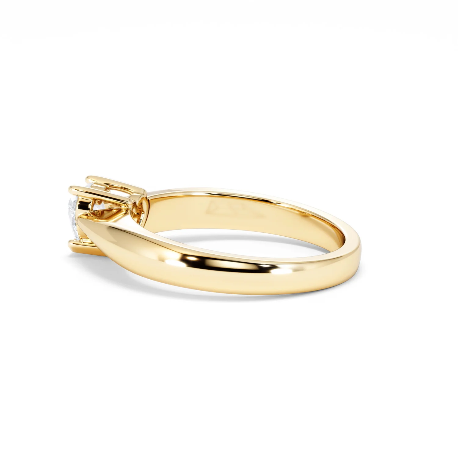Naomi Heart Cut Lab Diamond Engagement Ring 0.50ct H/SI in 9k Gold - Image 66