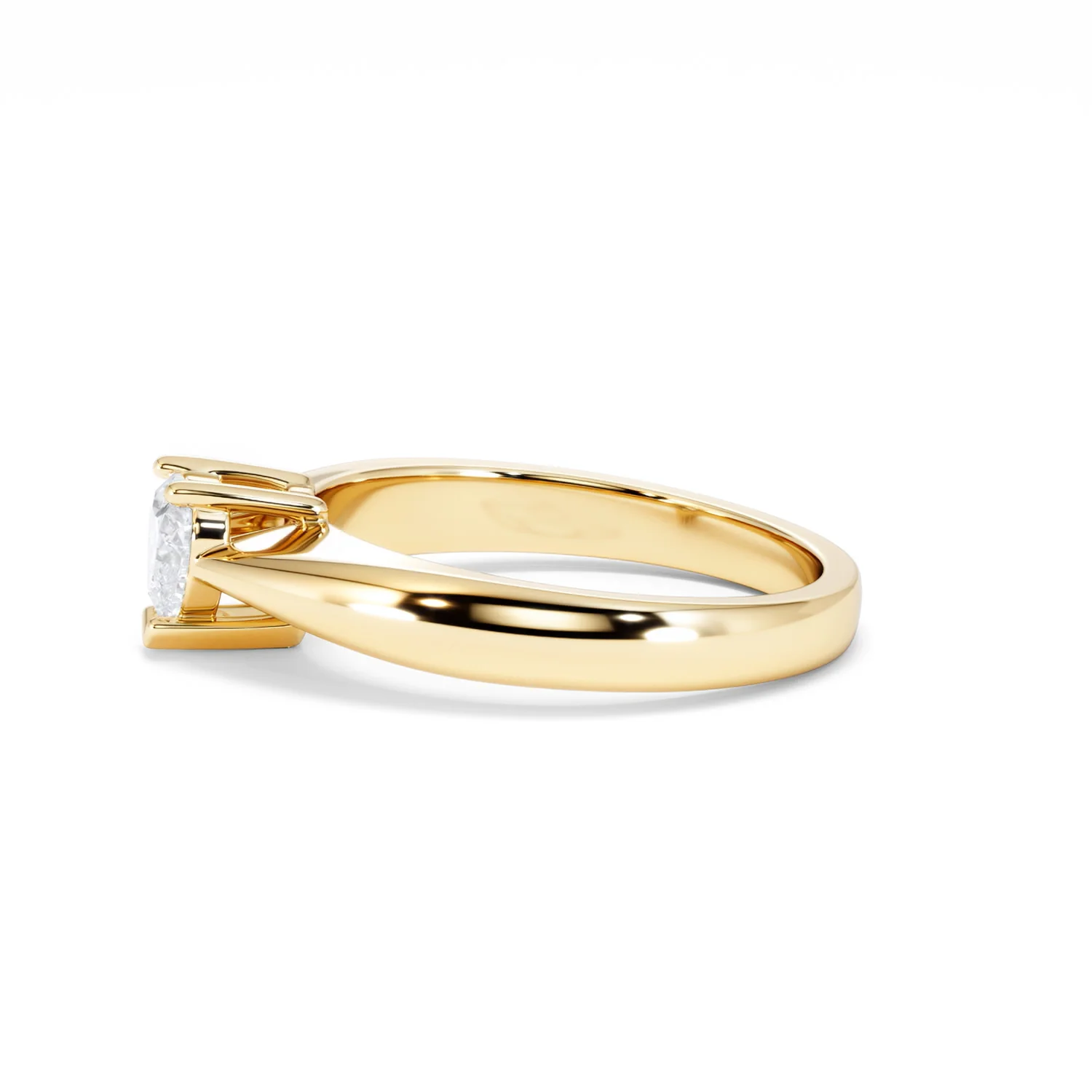 Naomi Heart Cut Lab Diamond Engagement Ring 0.50ct H/SI in 9k Gold - Image 72