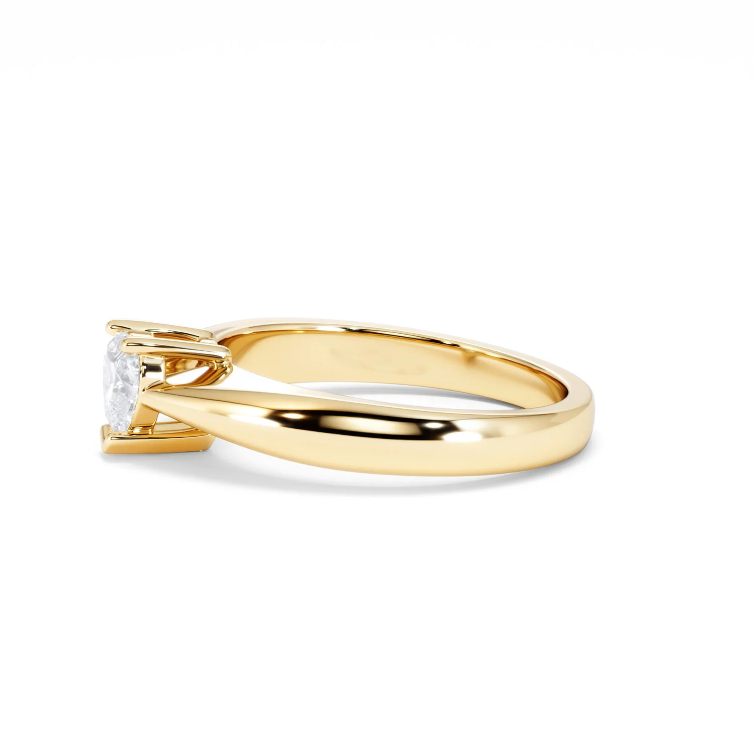 Naomi Heart Cut Lab Diamond Engagement Ring 0.50ct H/SI in 9k Gold - Image 73