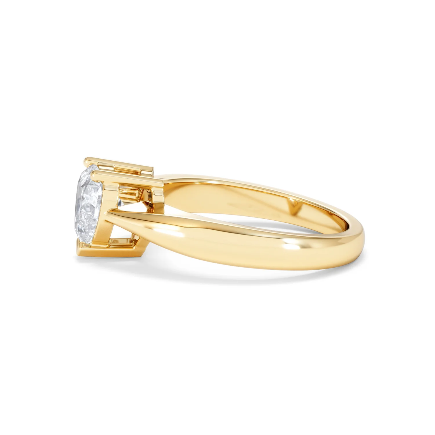 Naomi Heart Cut Lab Diamond Engagement Ring 1.00ct H/SI in 9k Gold - Image 71