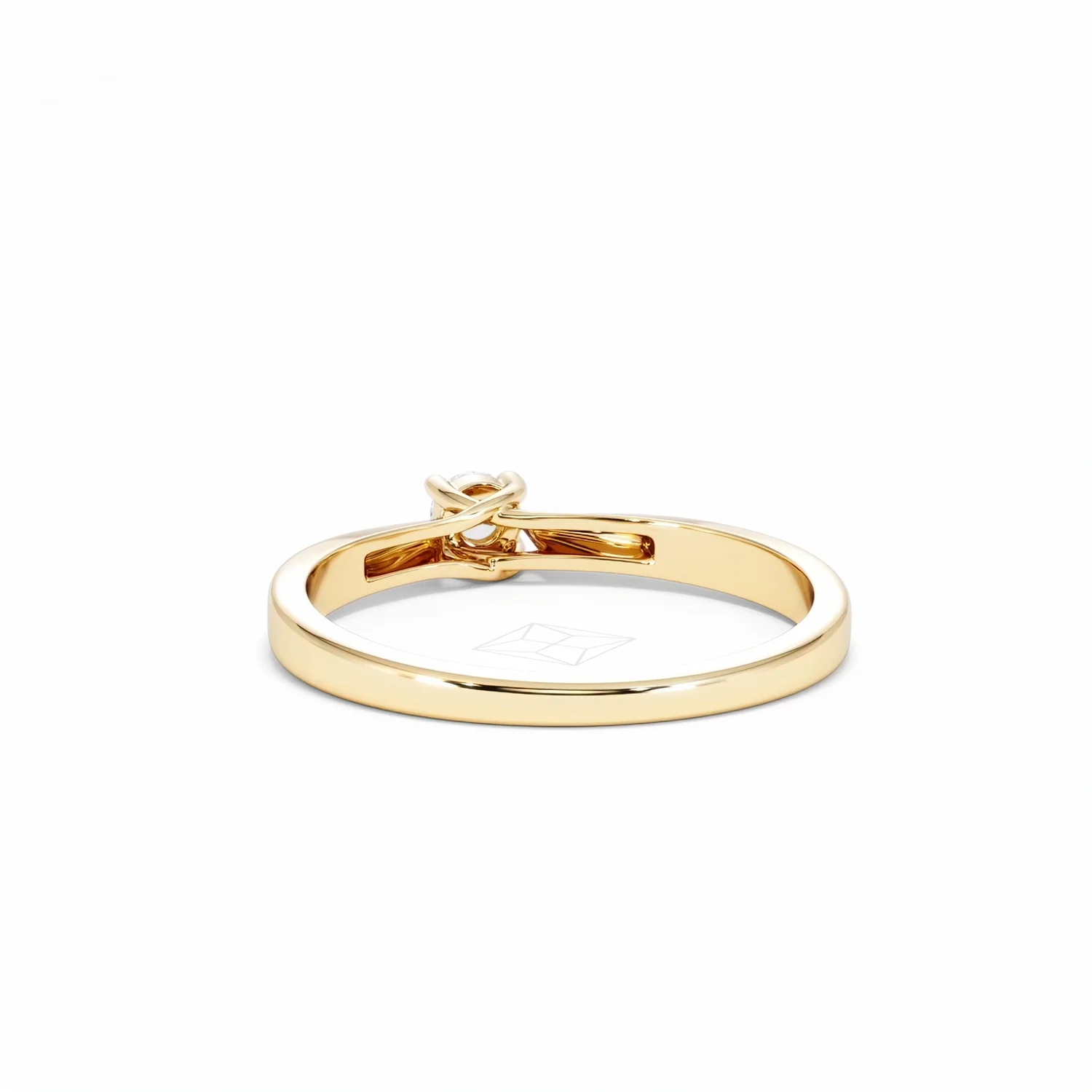 Naomi Lab Diamond Engagement Ring 0.15ct H/Si in 18K Gold Vermeil - Image 51