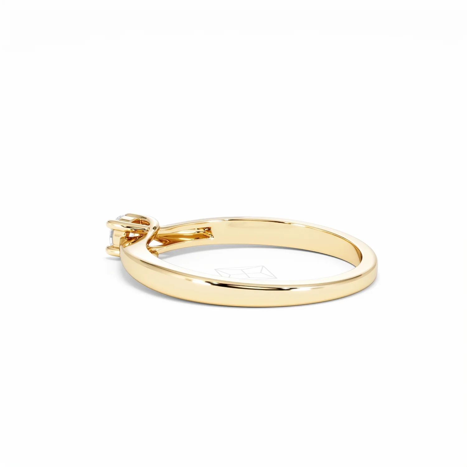 Naomi Lab Diamond Engagement Ring 0.15ct H/Si in 18K Gold Vermeil - Image 61