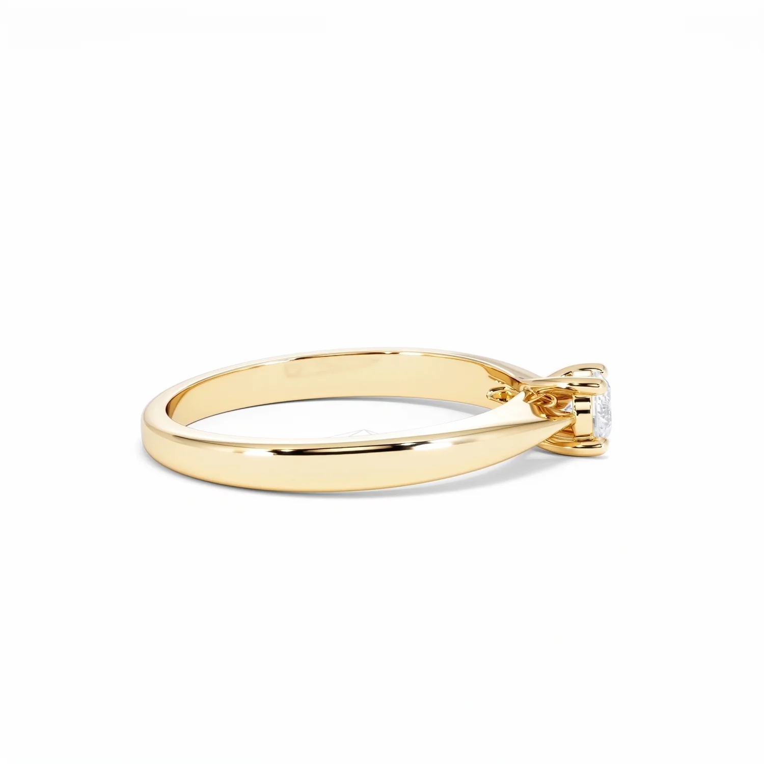 Naomi Lab Diamond Engagement Ring 0.25ct H/Si in 18K Gold Vermeil - Image 27