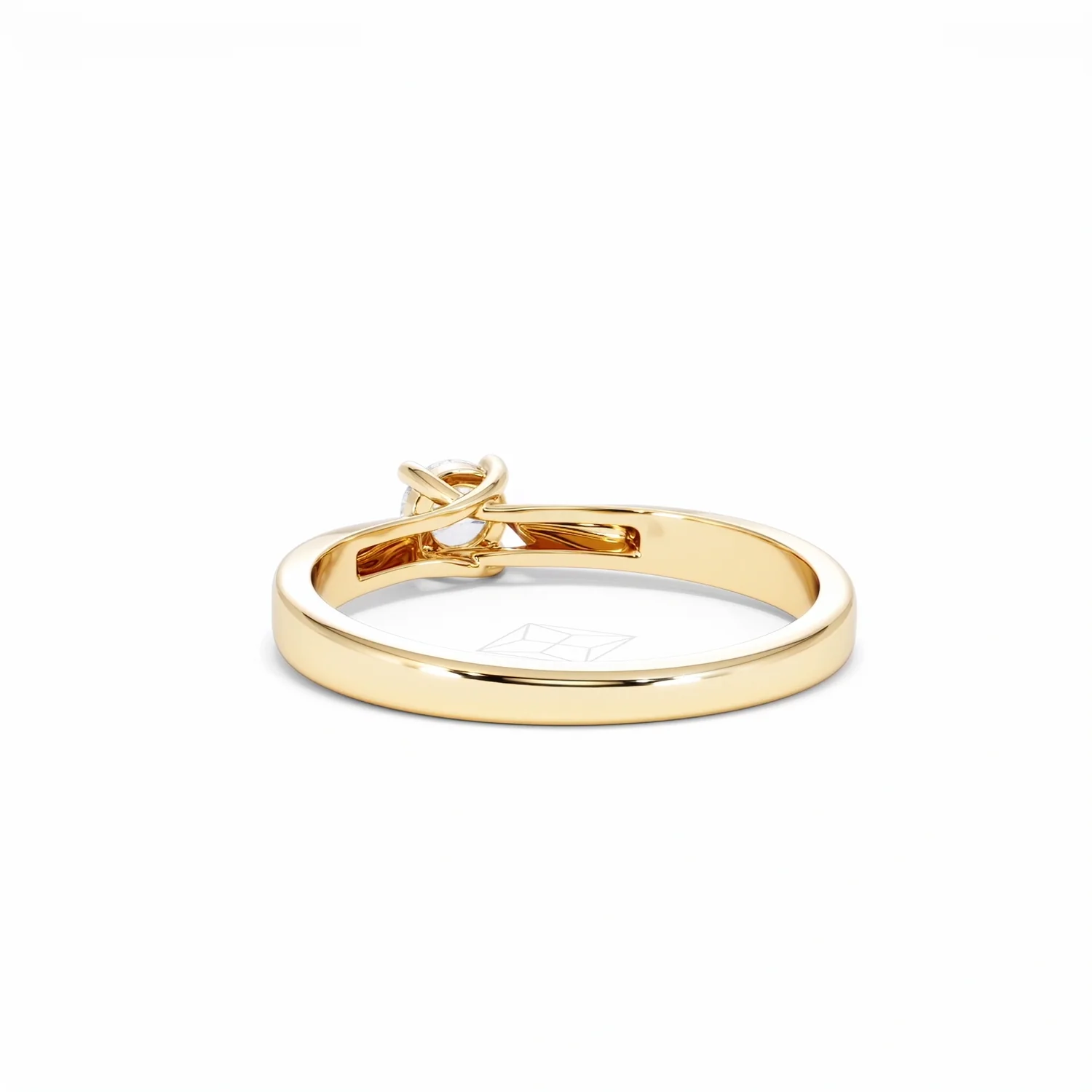 Naomi Lab Diamond Engagement Ring 0.25ct H/Si in 18K Gold Vermeil - Image 52
