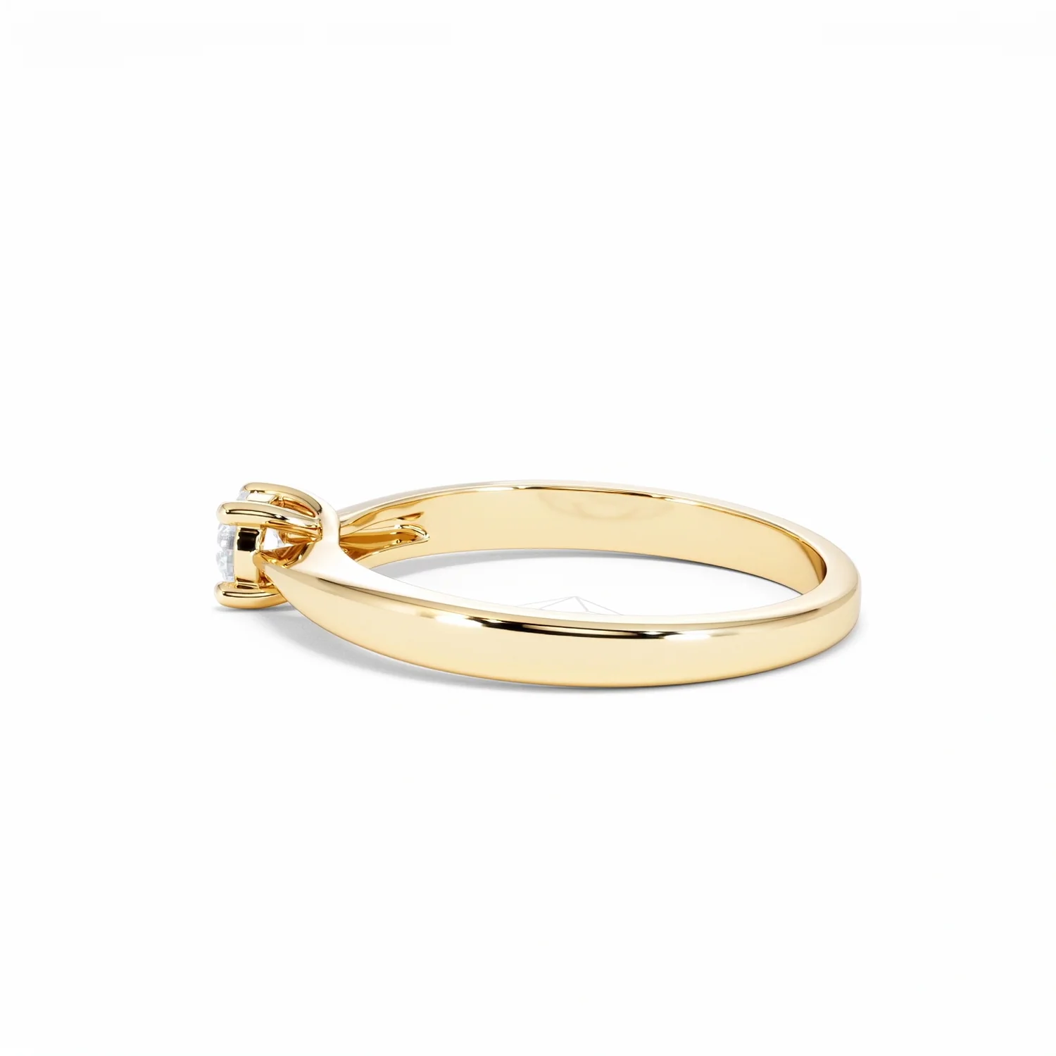 Naomi Lab Diamond Engagement Ring 0.25ct H/Si in 18K Gold Vermeil - Image 65