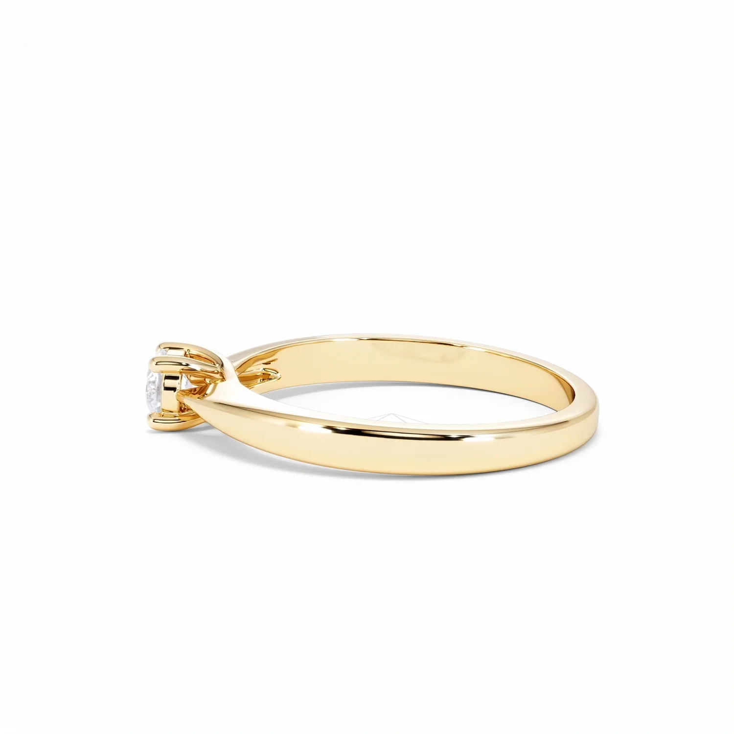 Naomi Lab Diamond Engagement Ring 0.25ct H/Si in 18K Gold Vermeil - Image 67