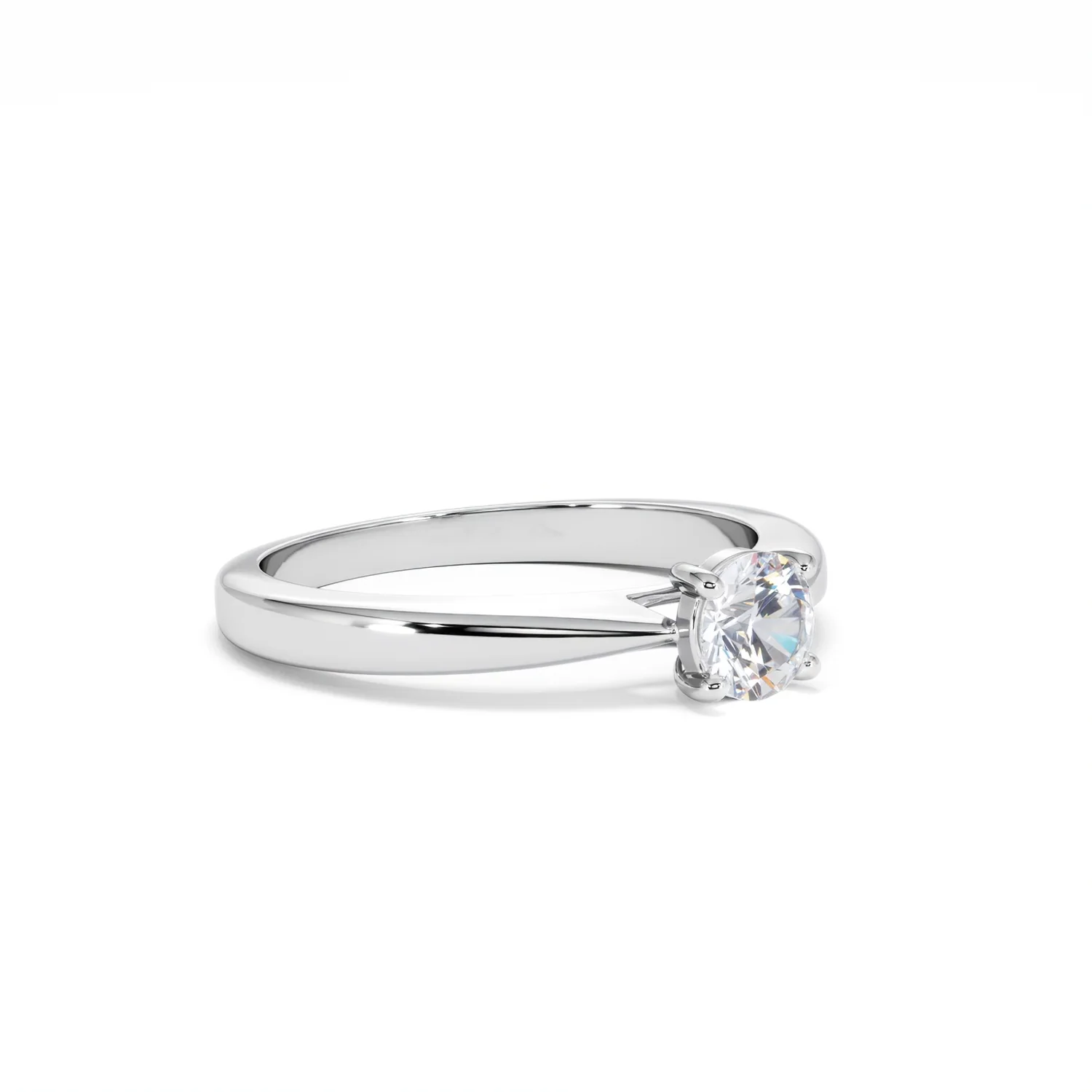 Naomi Lab Diamond Engagement Ring 0.50ct H/Si 9K White Gold - Image 17