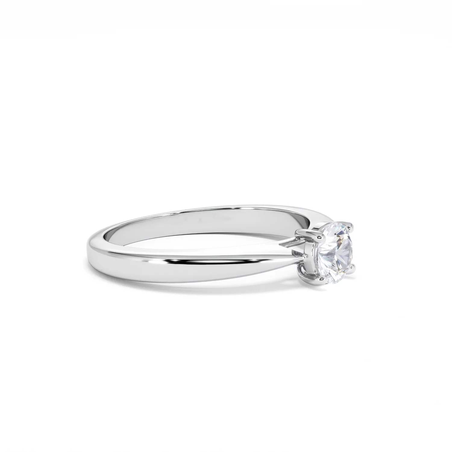 Naomi Lab Diamond Engagement Ring 0.50ct H/Si 9K White Gold - Image 20