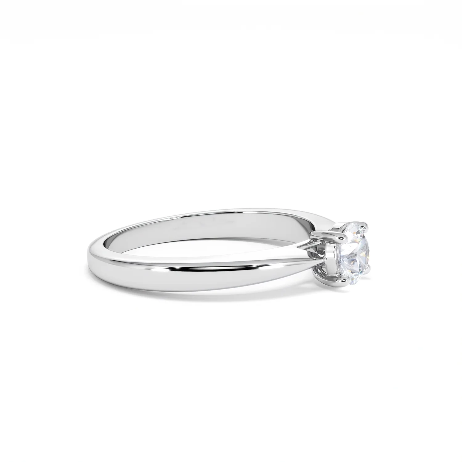 Naomi Lab Diamond Engagement Ring 0.50ct H/Si 9K White Gold - Image 22