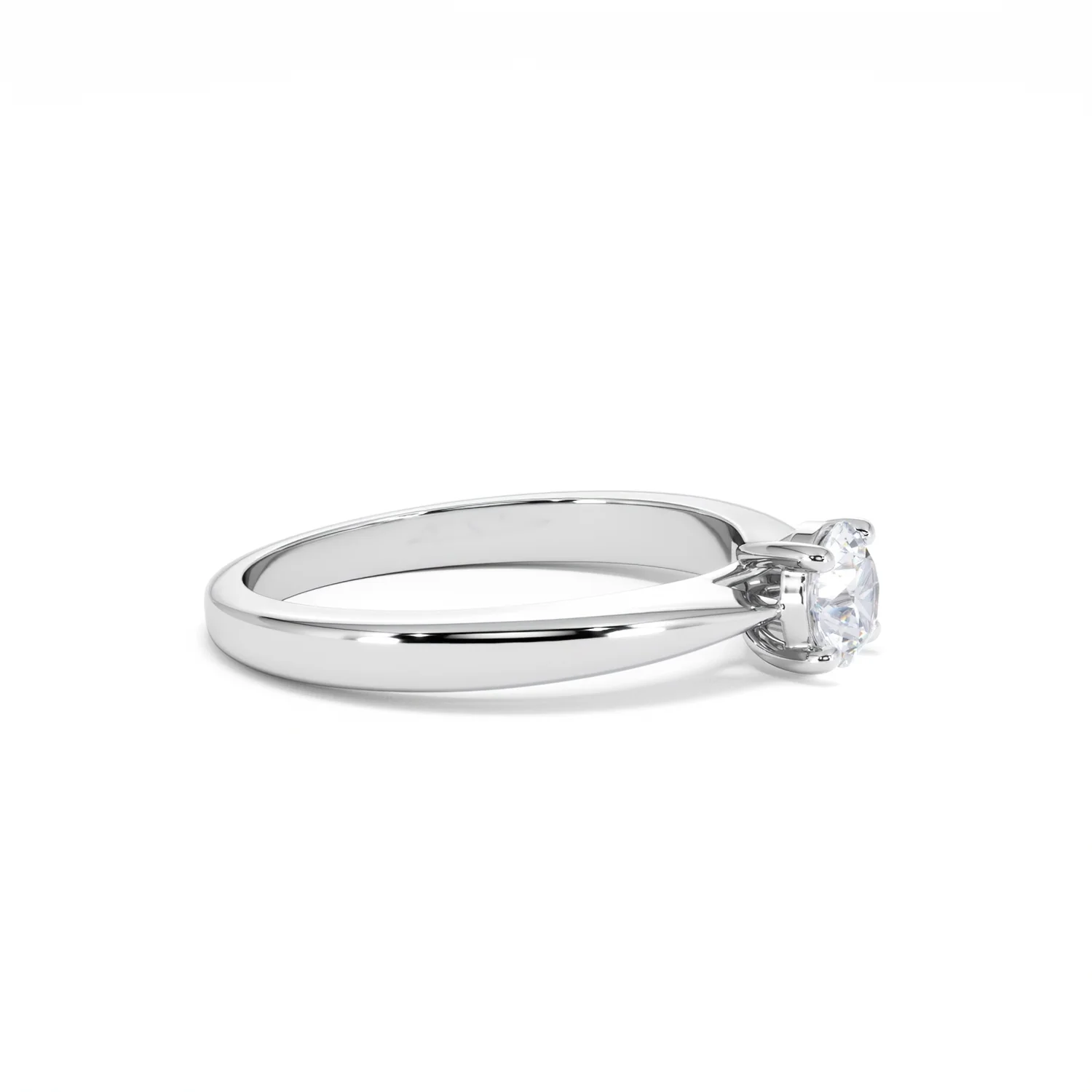 Naomi Lab Diamond Engagement Ring 0.50ct H/Si 9K White Gold - Image 23