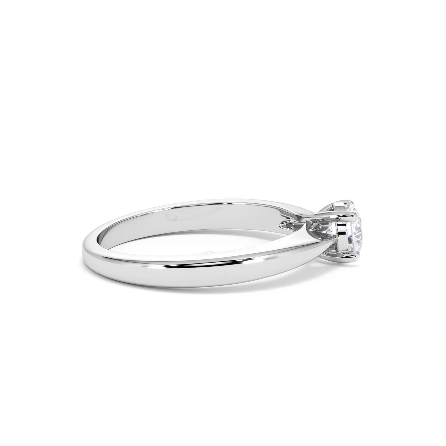Naomi Lab Diamond Engagement Ring 0.50ct H/Si 9K White Gold - Image 28