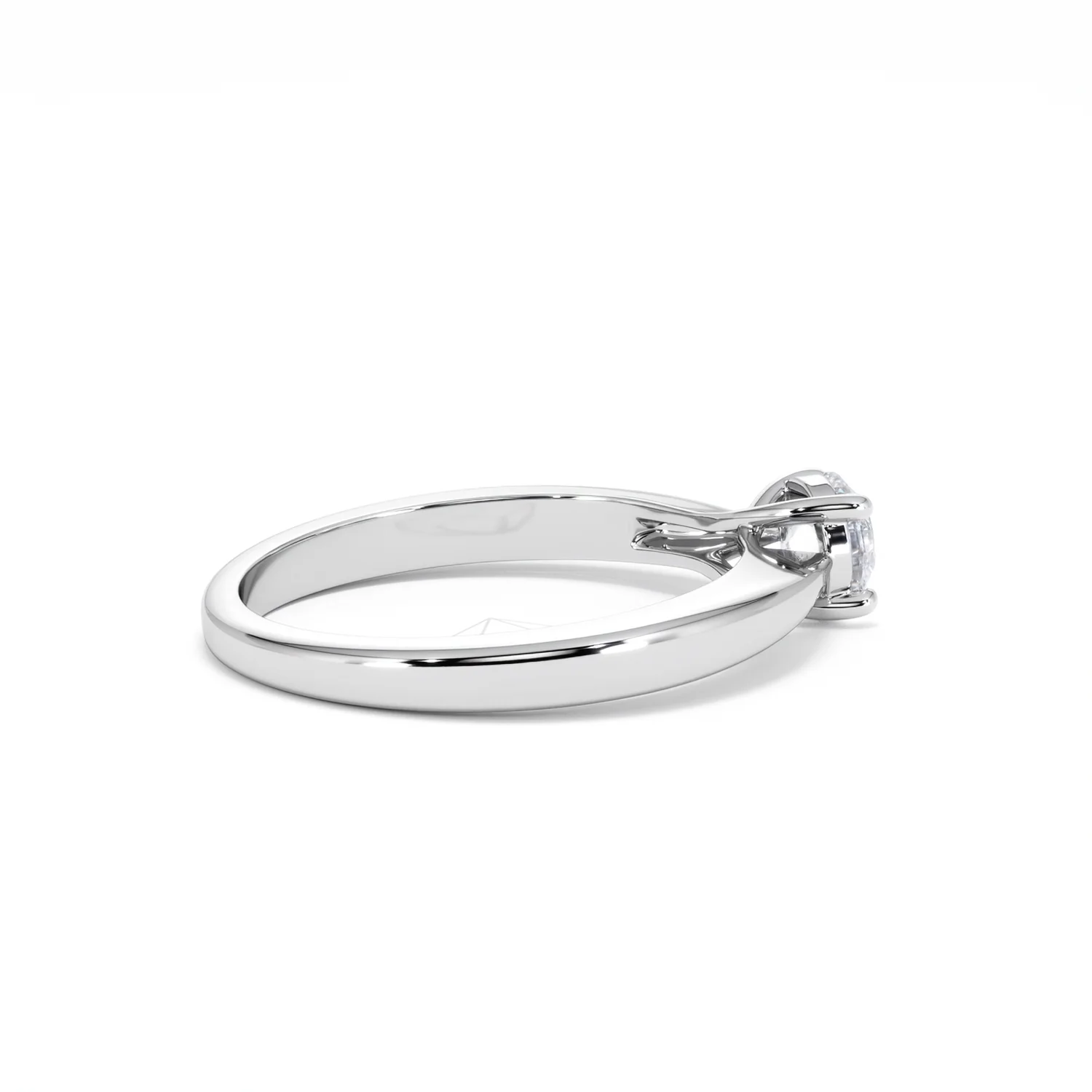 Naomi Lab Diamond Engagement Ring 0.50ct H/Si 9K White Gold - Image 32