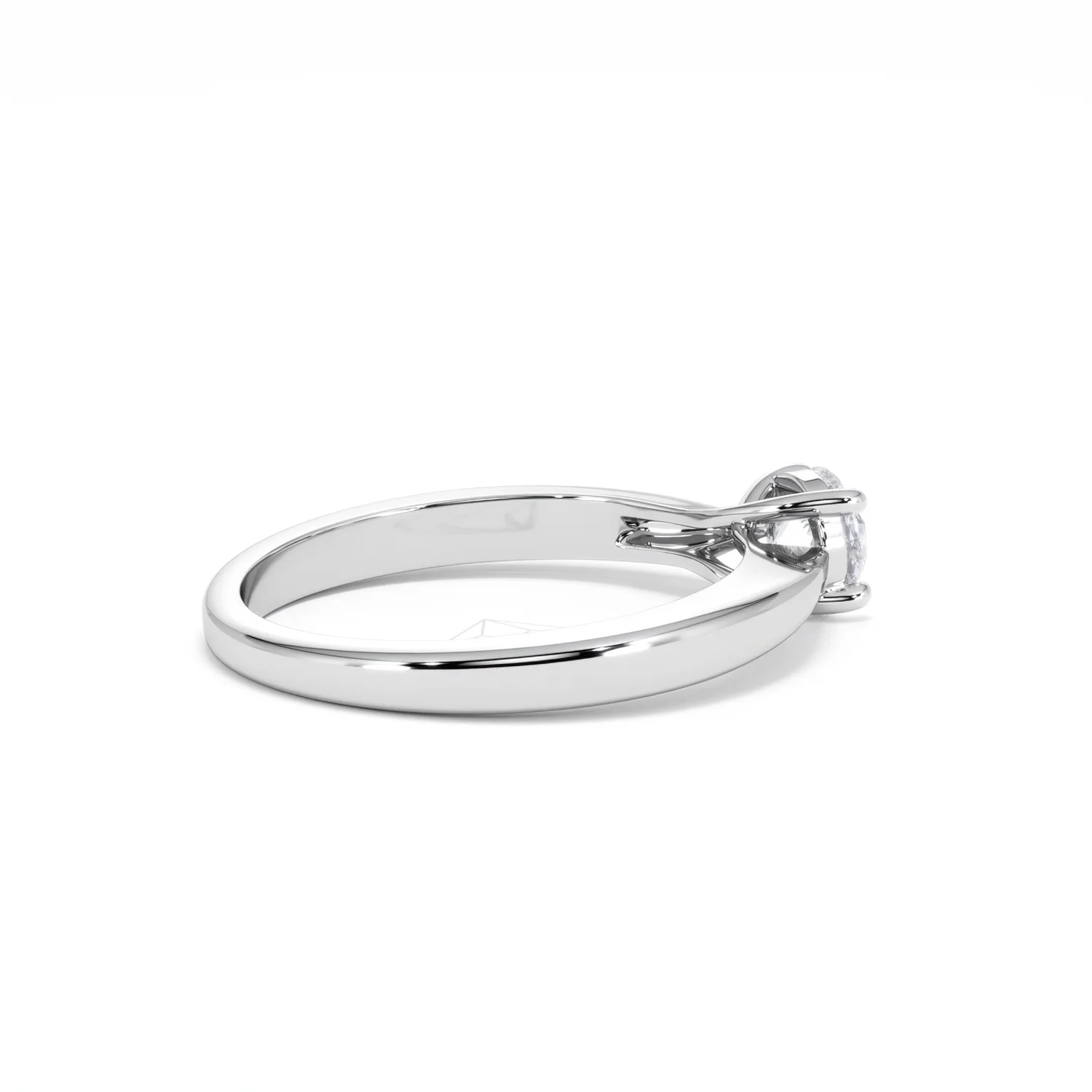 Naomi Lab Diamond Engagement Ring 0.50ct H/Si 9K White Gold - Image 33