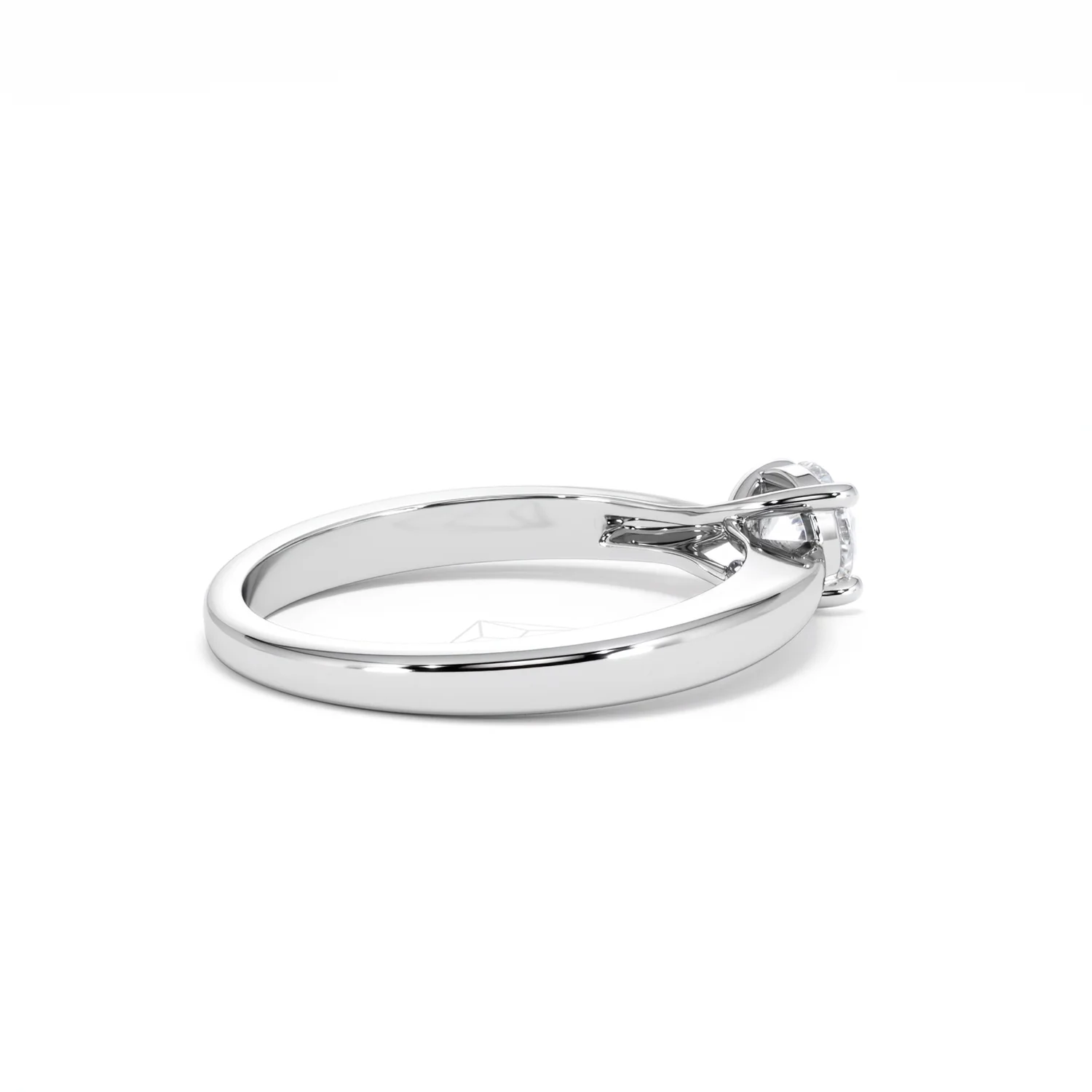 Naomi Lab Diamond Engagement Ring 0.50ct H/Si 9K White Gold - Image 34