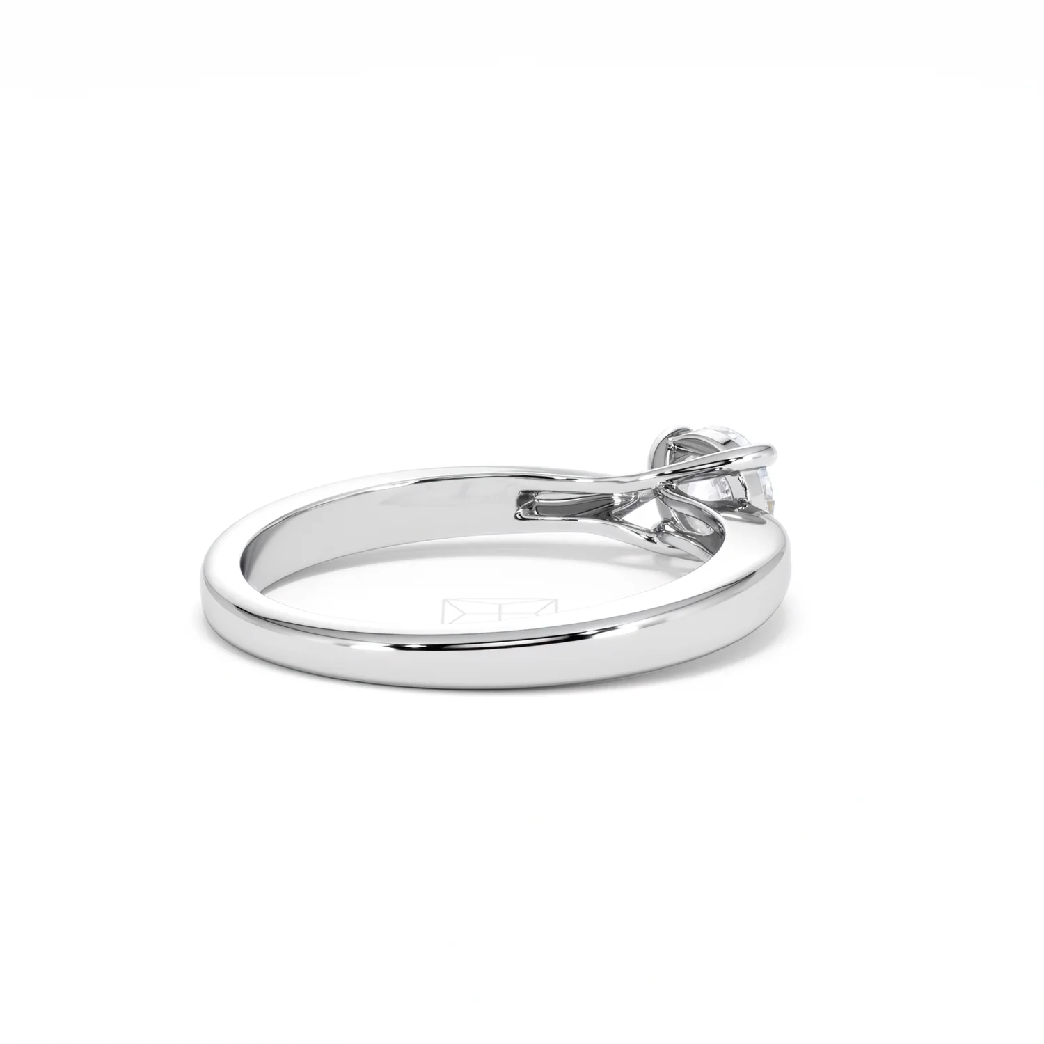 Naomi Lab Diamond Engagement Ring 0.50ct H/Si 9K White Gold - Image 38