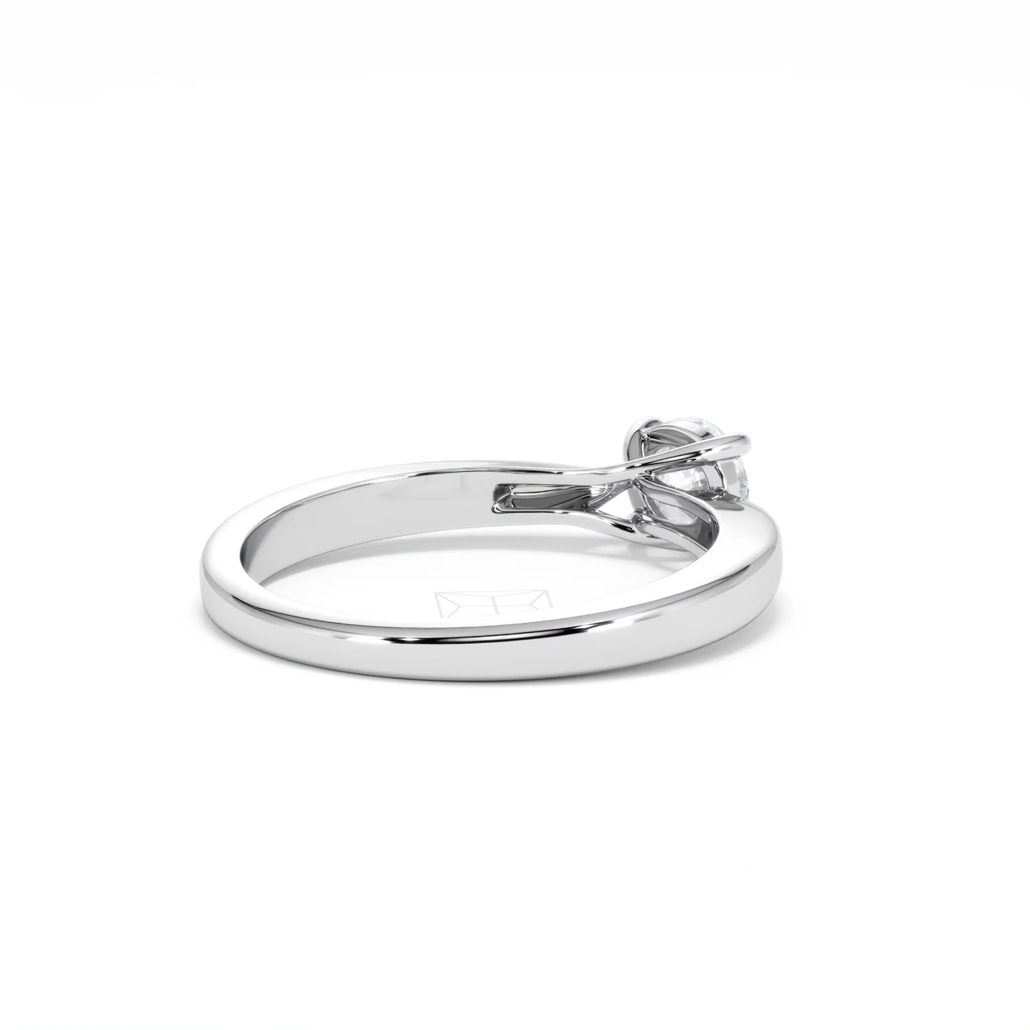 Naomi Lab Diamond Engagement Ring 0.50ct H/Si 9K White Gold - Image 39