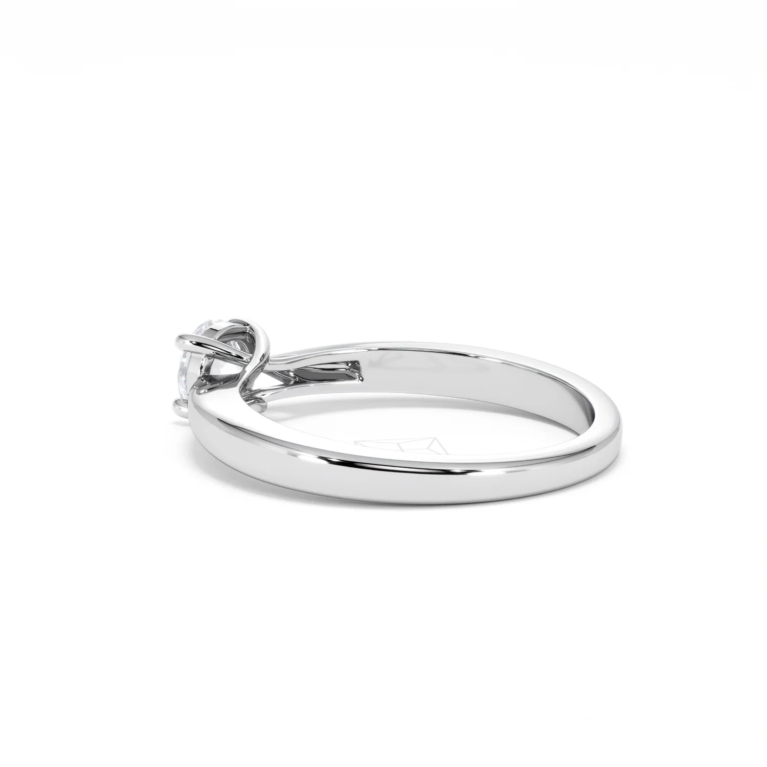 Naomi Lab Diamond Engagement Ring 0.50ct H/Si 9K White Gold - Image 60