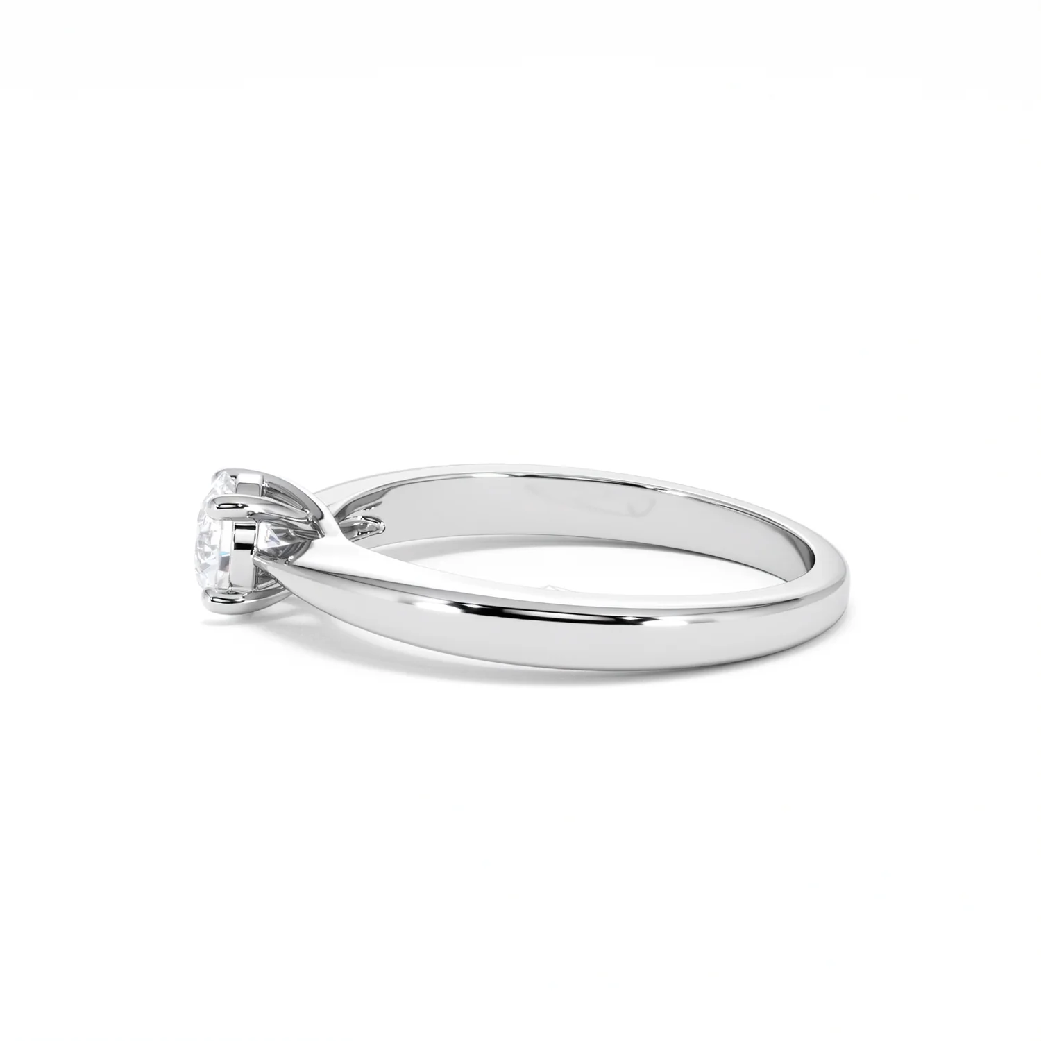 Naomi Lab Diamond Engagement Ring 0.50ct H/Si 9K White Gold - Image 68
