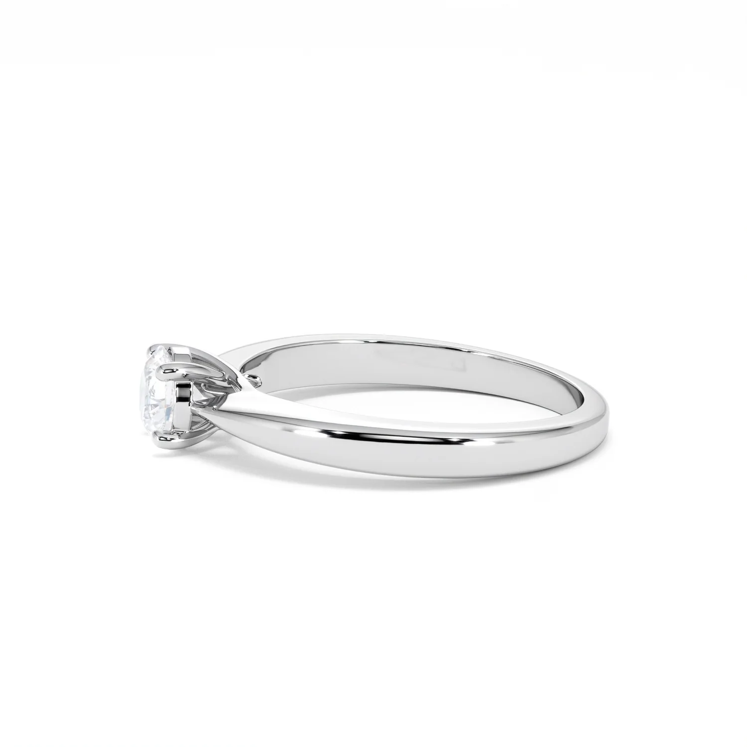 Naomi Lab Diamond Engagement Ring 0.50ct H/Si 9K White Gold - Image 70