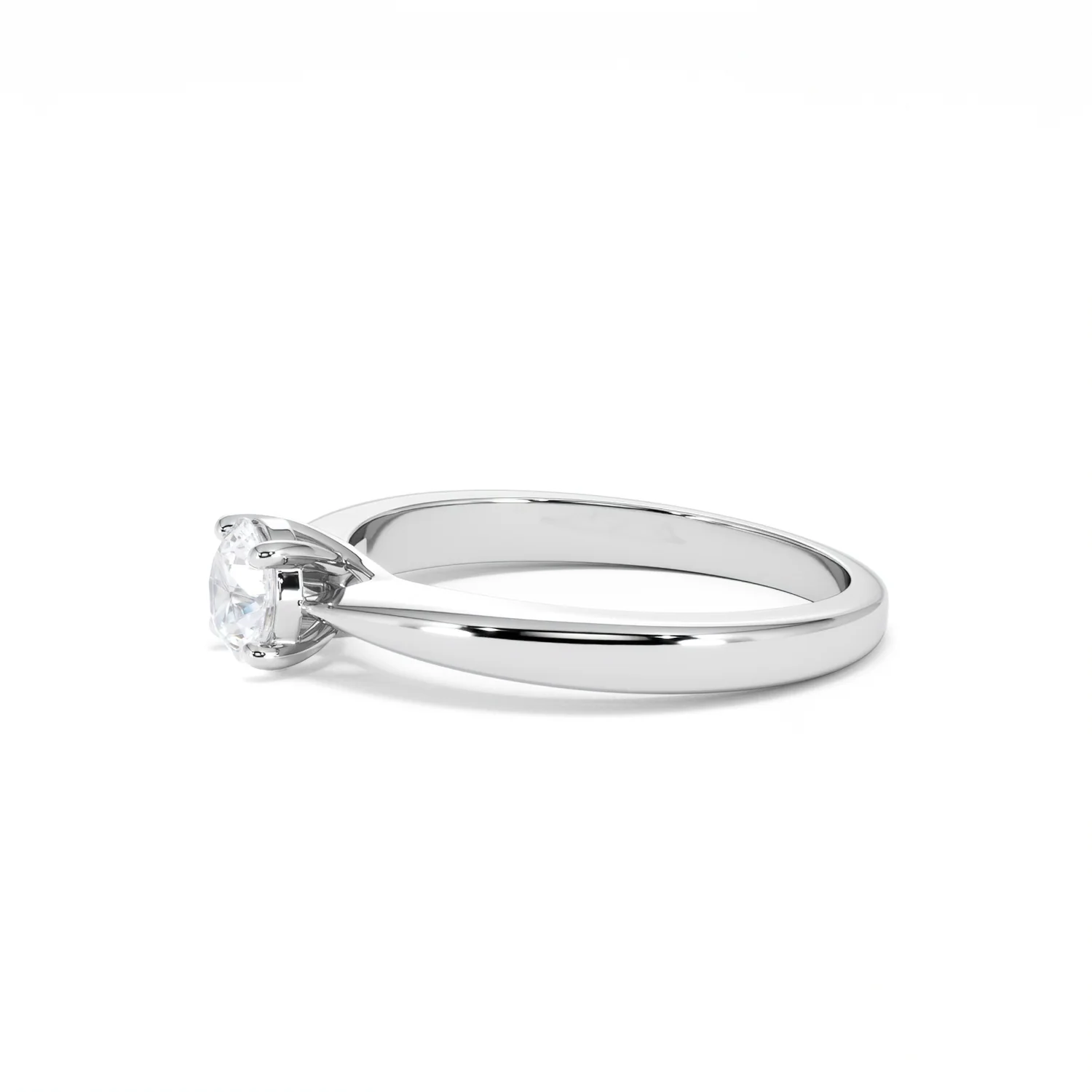 Naomi Lab Diamond Engagement Ring 0.50ct H/Si 9K White Gold - Image 72