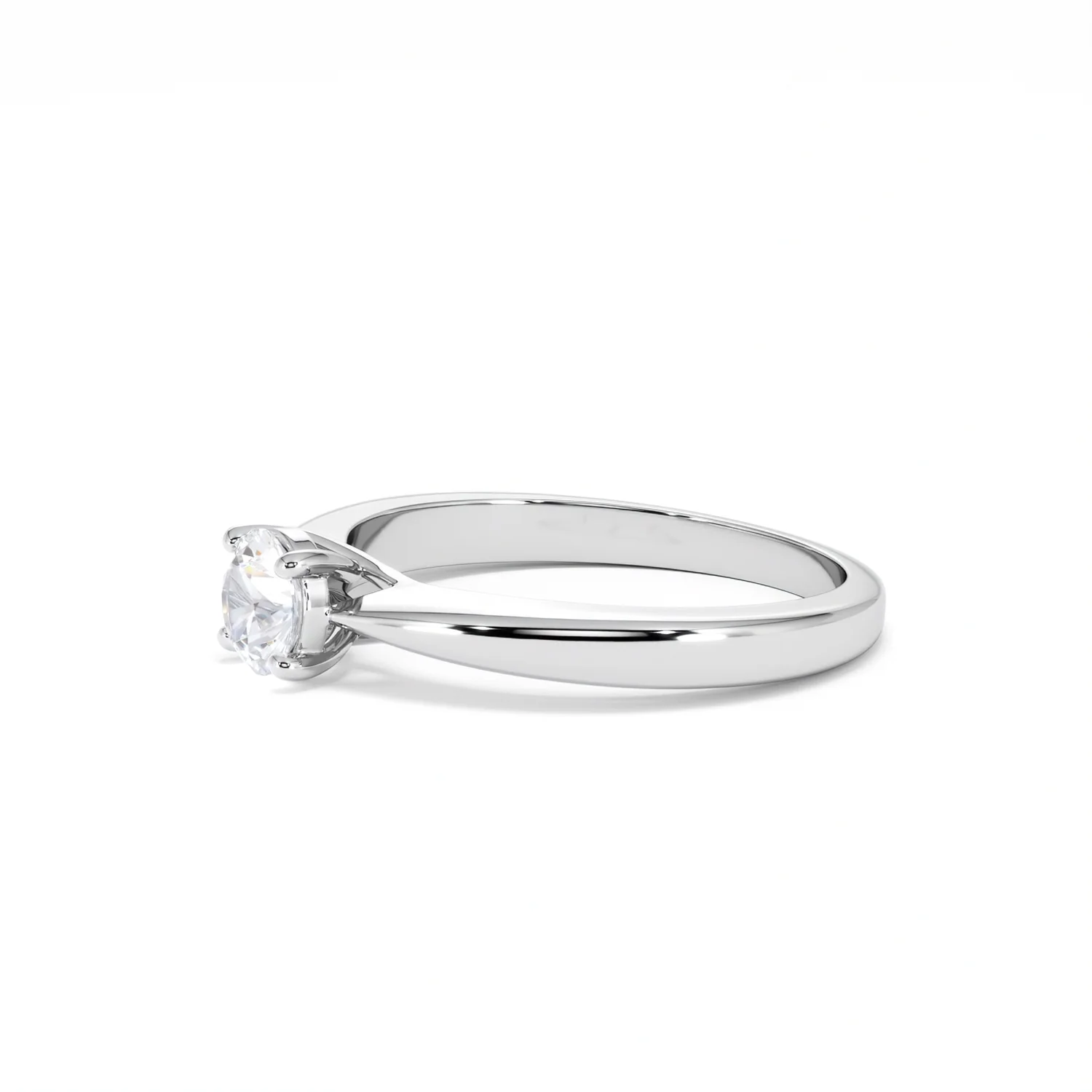 Naomi Lab Diamond Engagement Ring 0.50ct H/Si 9K White Gold - Image 74