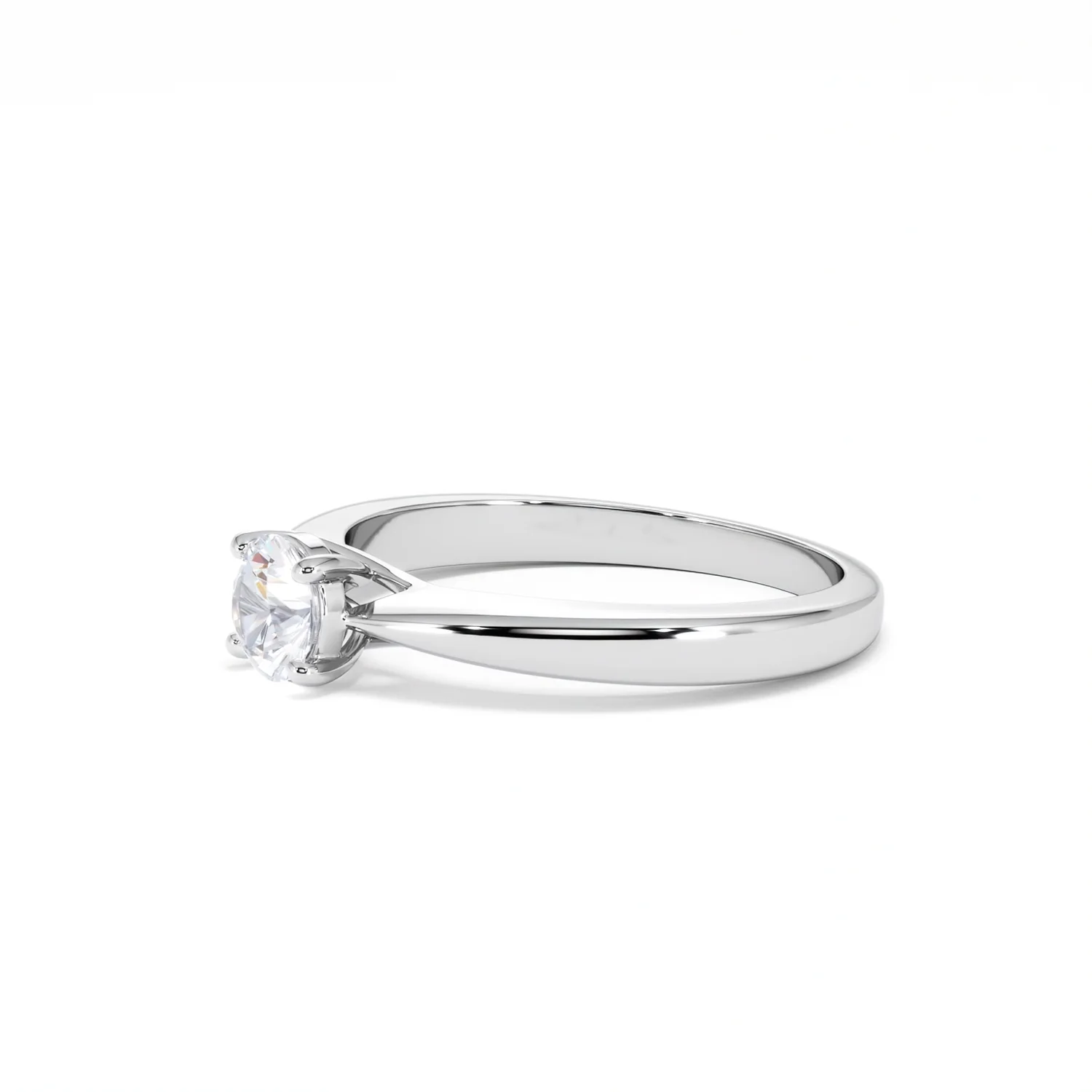 Naomi Lab Diamond Engagement Ring 0.50ct H/Si 9K White Gold - Image 75