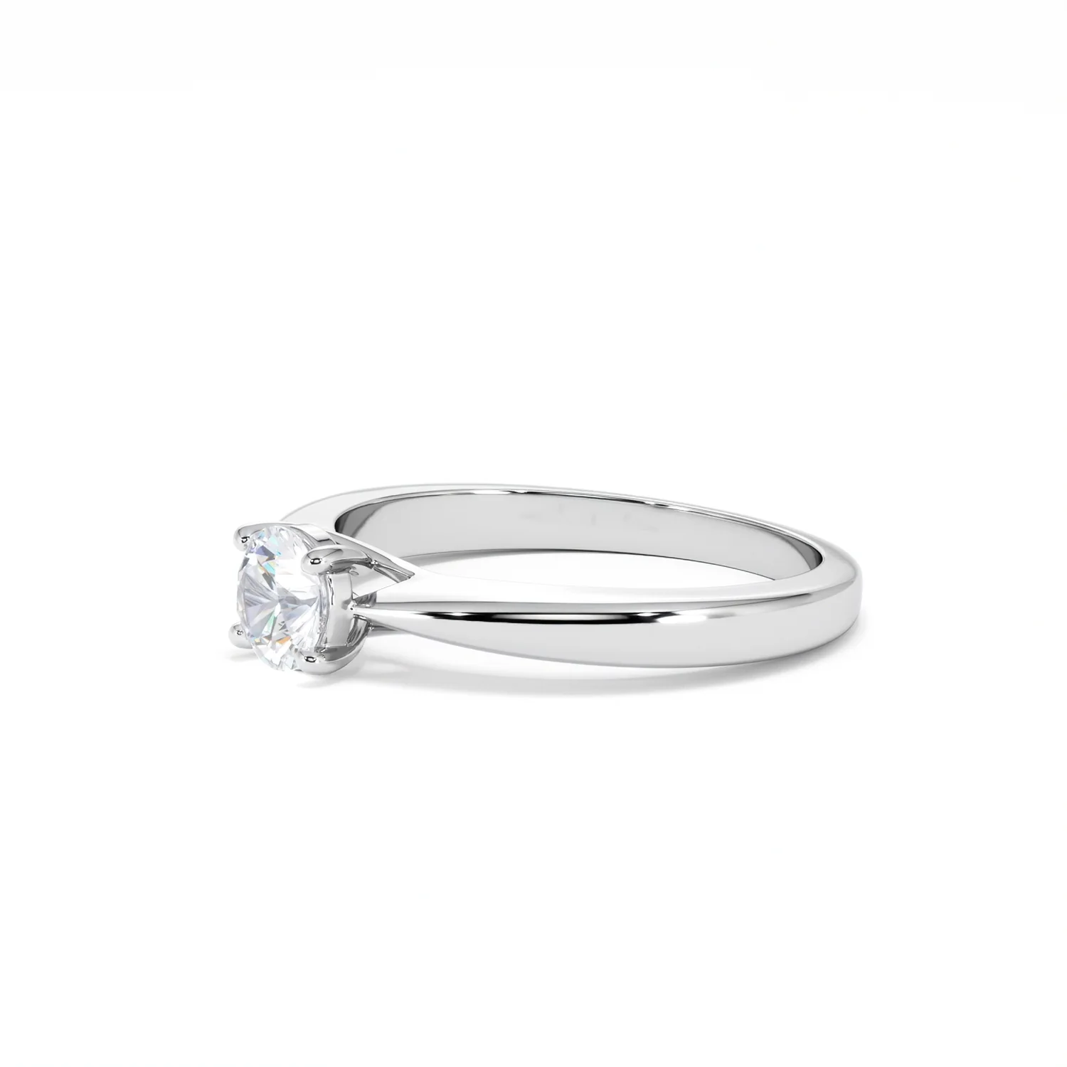 Naomi Lab Diamond Engagement Ring 0.50ct H/Si 9K White Gold - Image 76
