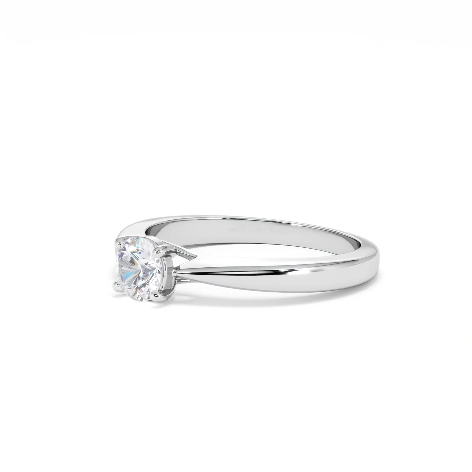 Naomi Lab Diamond Engagement Ring 0.50ct H/Si 9K White Gold - Image 78
