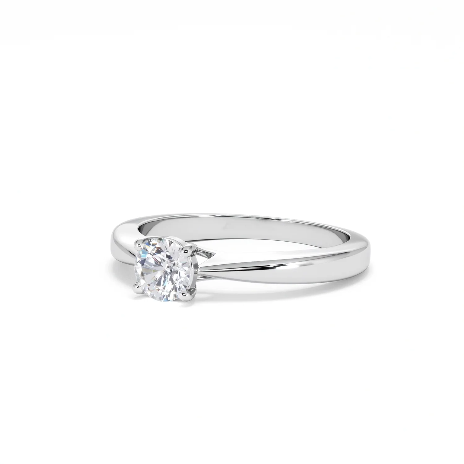 Naomi Lab Diamond Engagement Ring 0.50ct H/Si 9K White Gold - Image 81
