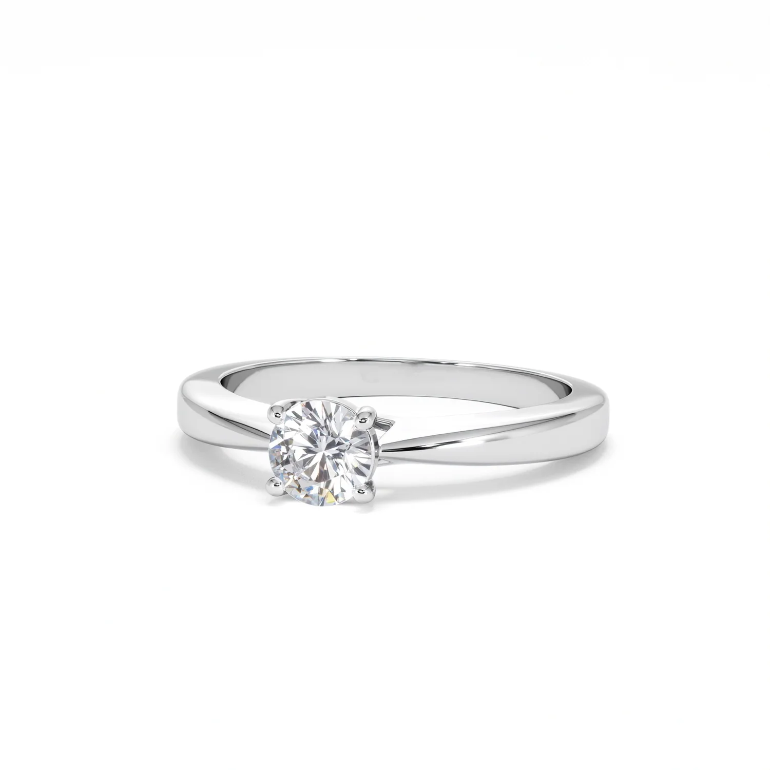 Naomi Lab Diamond Engagement Ring 0.50ct H/Si 9K White Gold - Image 84