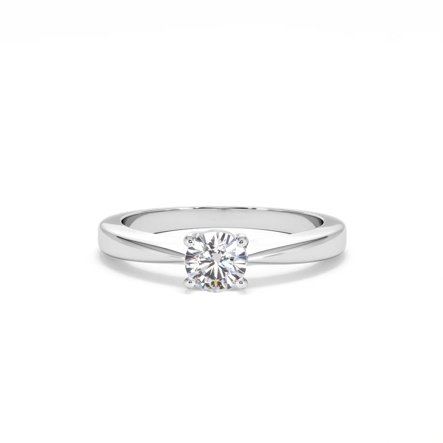 Naomi Lab Diamond Engagement Ring 0.50ct H/Si 9K White Gold - Image 87