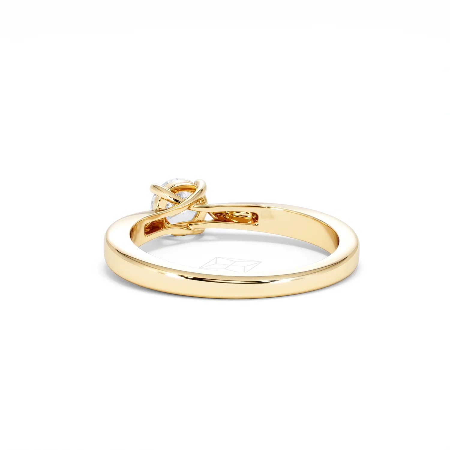 Naomi Lab Diamond Engagement Ring 0.50ct H/Si in 18K Gold Vermeil - Image 53