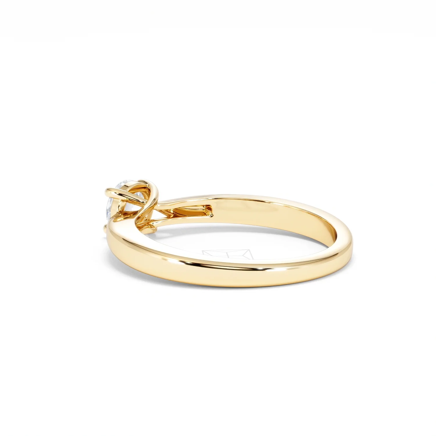 Naomi Lab Diamond Engagement Ring 0.50ct H/Si in 18K Gold Vermeil - Image 59