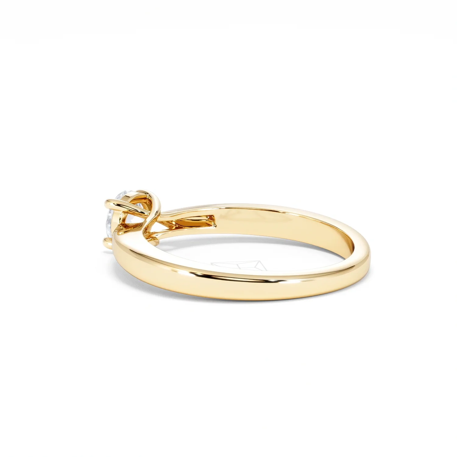 Naomi Lab Diamond Engagement Ring 0.50ct H/Si in 18K Gold Vermeil - Image 60