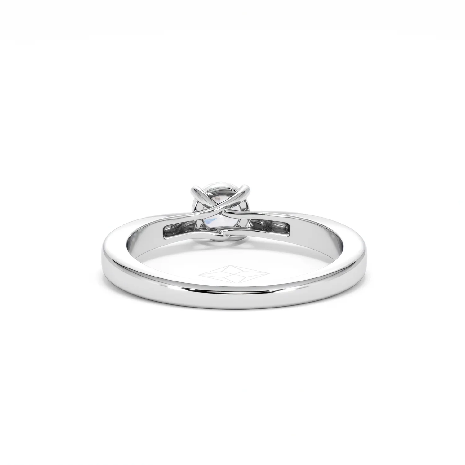 Naomi Lab Diamond Engagement Ring 0.50ct H/Si in 925 Silver - Image 49