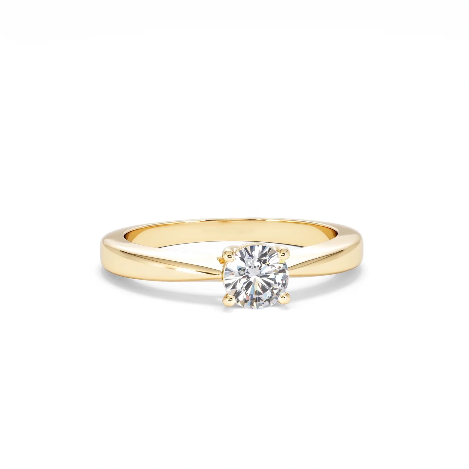 Naomi Lab Diamond Engagement Ring 0.50ct H/Si in 9K Gold - Image 10