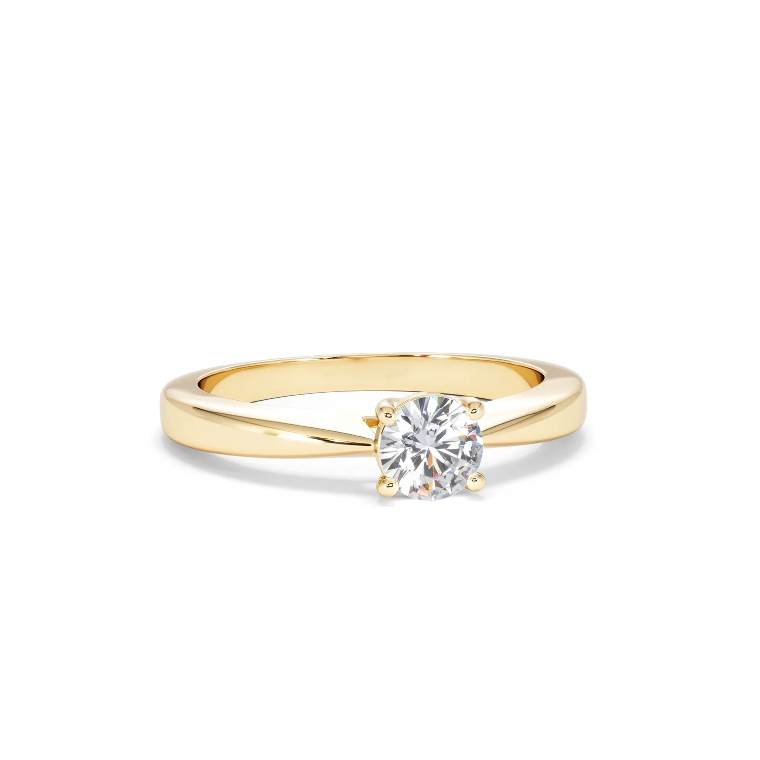Naomi Lab Diamond Engagement Ring 0.50ct H/Si in 9K Gold - Image 11