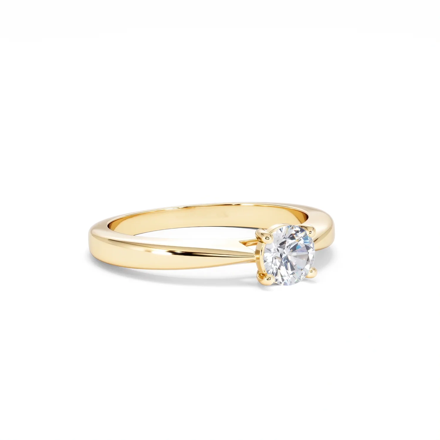 Naomi Lab Diamond Engagement Ring 0.50ct H/Si in 9K Gold - Image 15