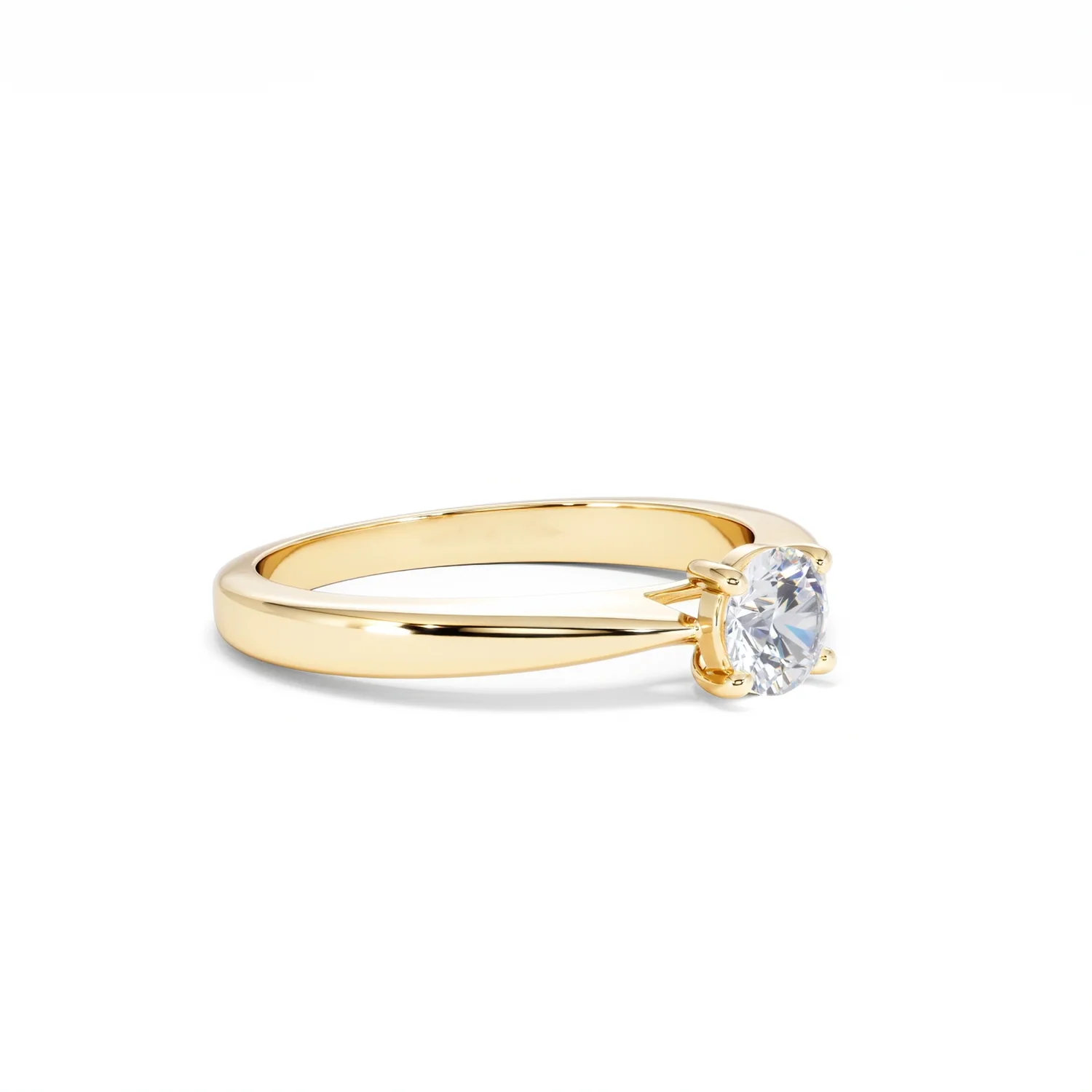 Naomi Lab Diamond Engagement Ring 0.50ct H/Si in 9K Gold - Image 18