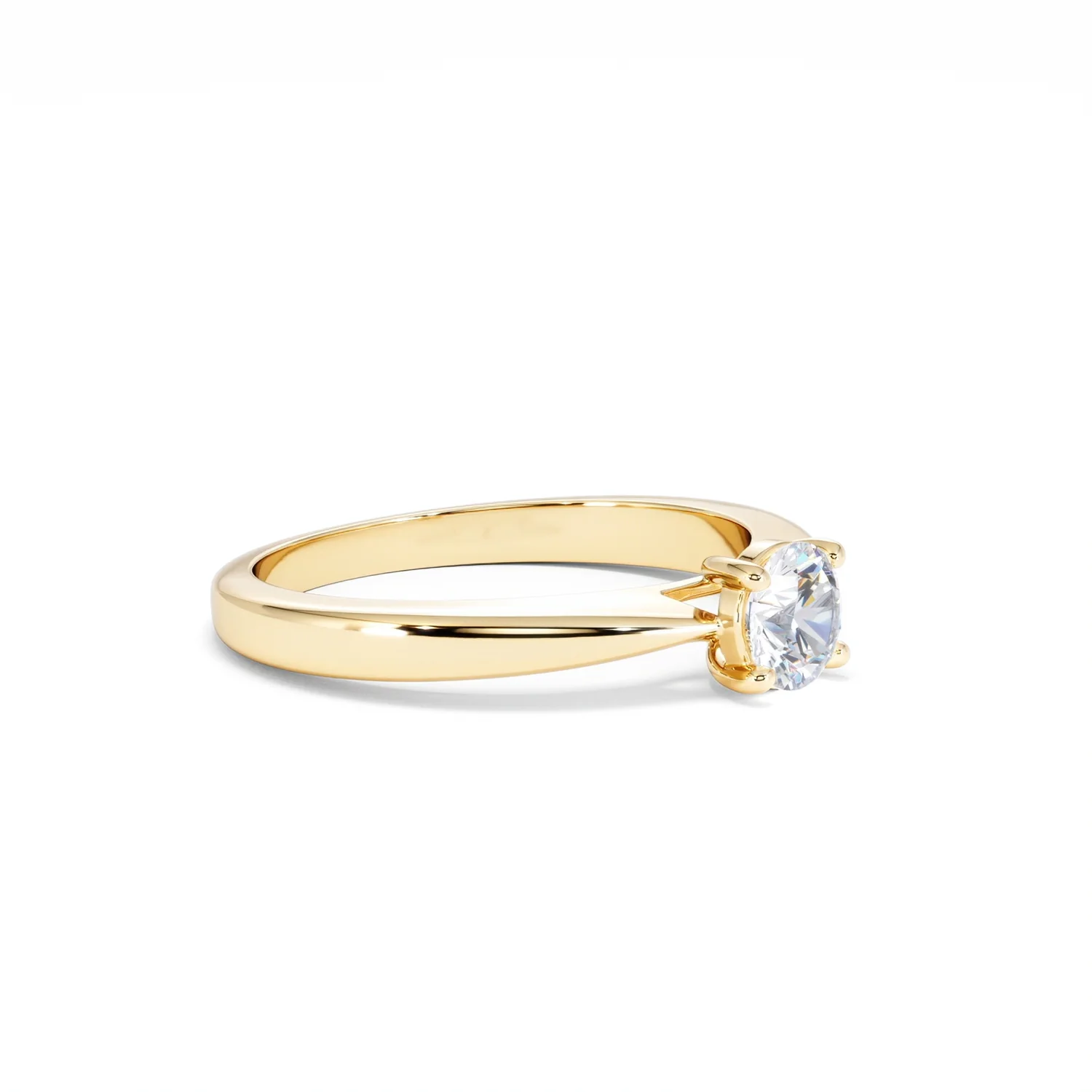 Naomi Lab Diamond Engagement Ring 0.50ct H/Si in 9K Gold - Image 19