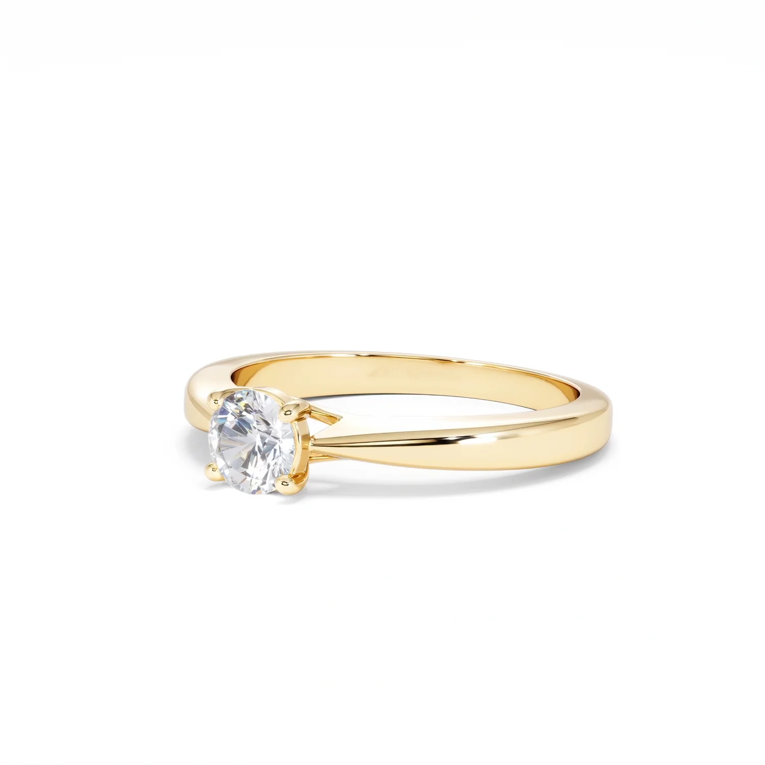 Naomi Lab Diamond Engagement Ring 0.50ct H/Si in 9K Gold - Image 80