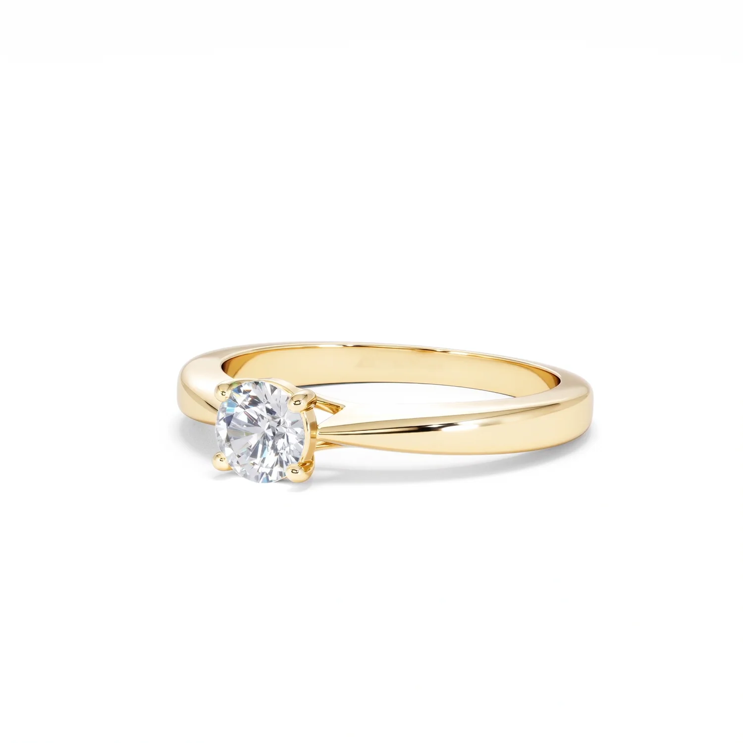 Naomi Lab Diamond Engagement Ring 0.50ct H/Si in 9K Gold - Image 81